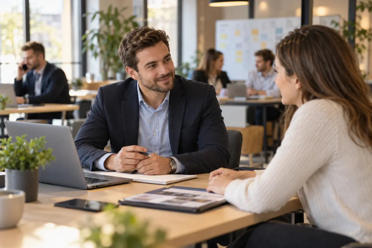 Conseiller commercial : convaincre sans forcer, de la prospection au suivi client
