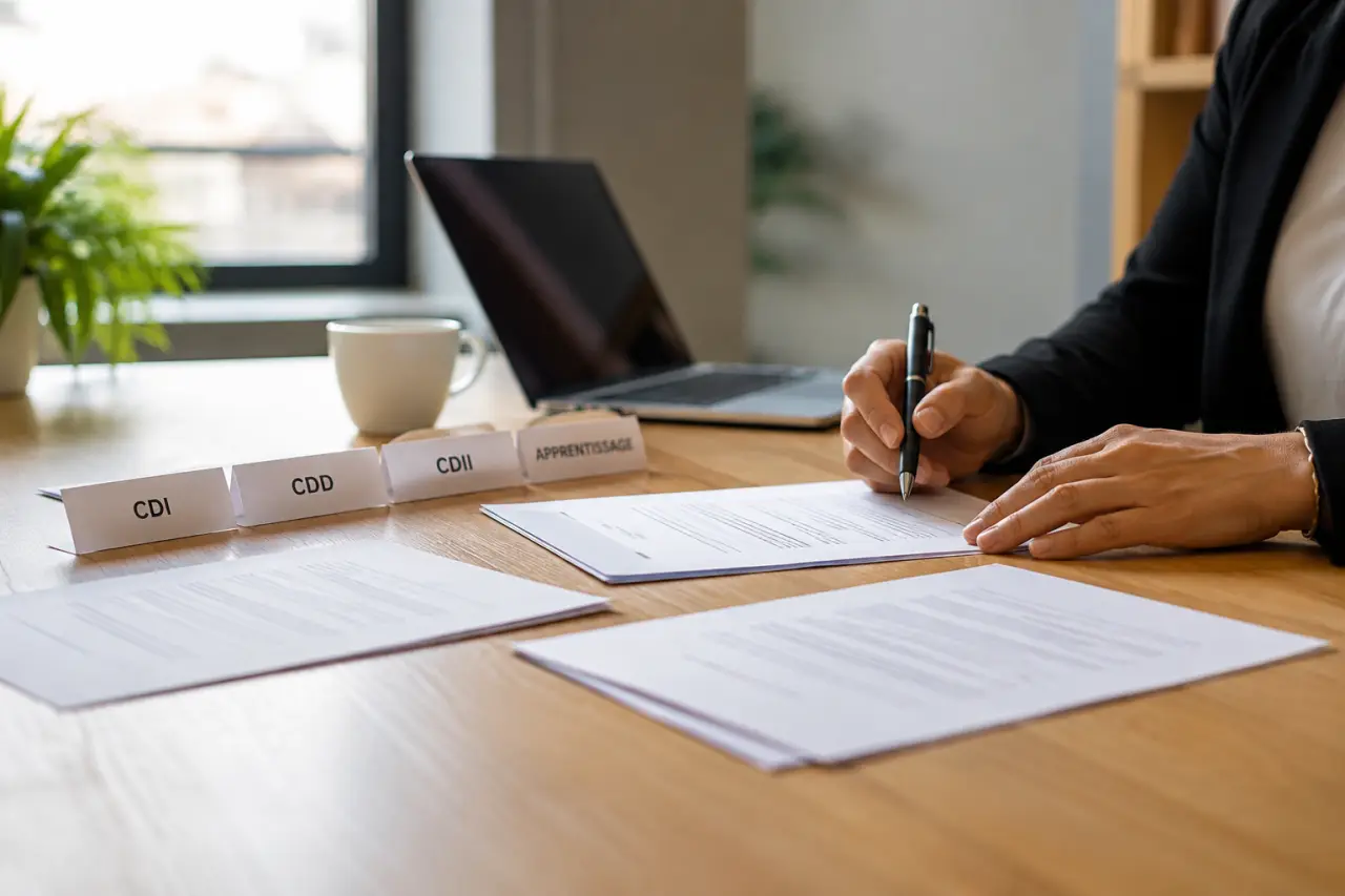 CDI, CDD, CDII, apprentissage : les contrats à distinguer avant de signer