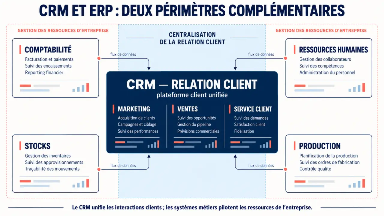 HubSpot outil gestion tout-en-un entreprise : comparaison entre plateforme client unifiée et outils spécialisés