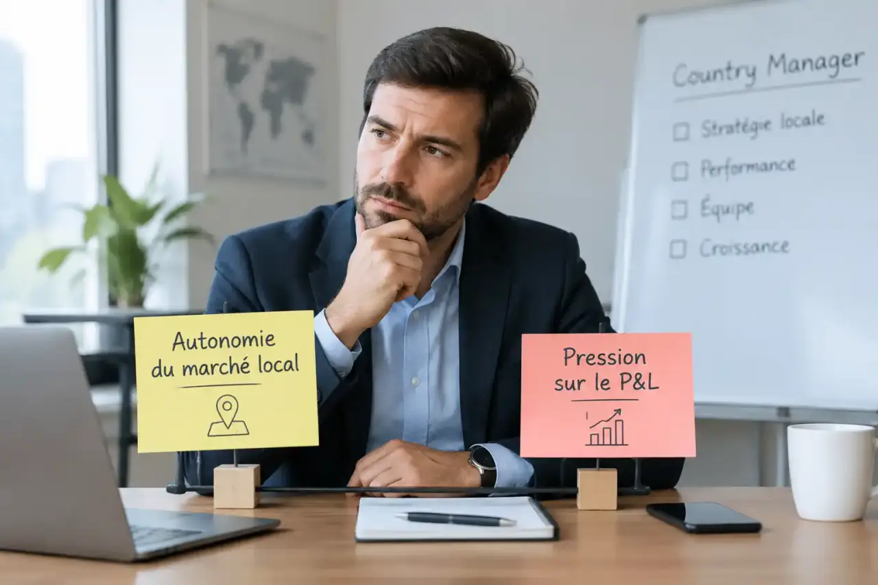 Country Manager : autonomie du marché local ou pression sur le P&L ?